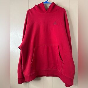 Nike Jordan Essentials Fleece Pullover Hoodie Gym Red Men's 3XL